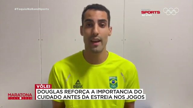 "No começo eu fiquei bem assustado", admite Douglas Souza