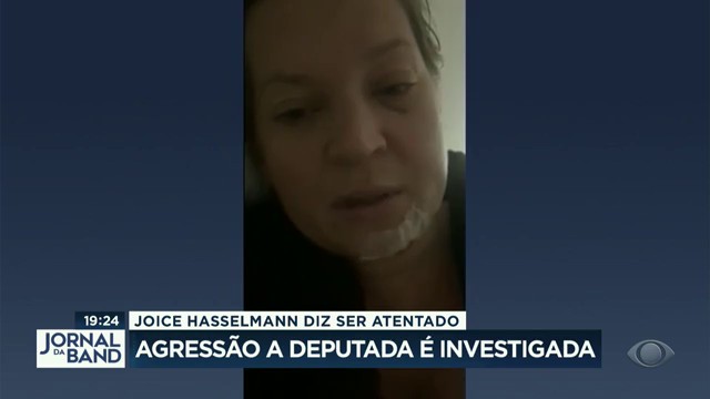 Agressão a Joice Hasselmann é investigada pela polícia legislativa Reprodução TV