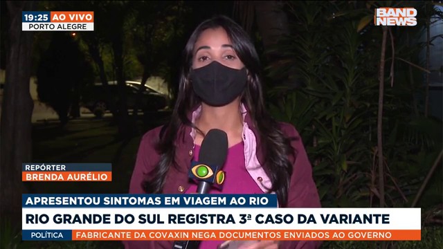 Rio Grande do Sul registra 3º caso da variante