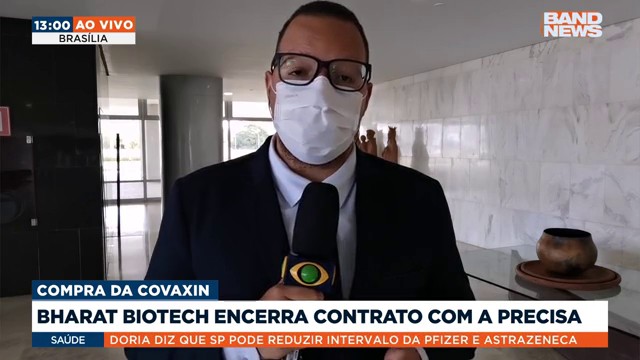 Bharat Biotech encerra contrato com a Precisa
