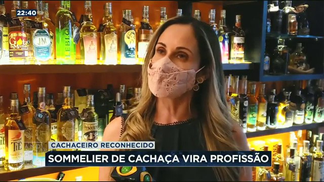 Cachaceiro reconhecido: sommelier de cachaça vira profissão Reprodução TV