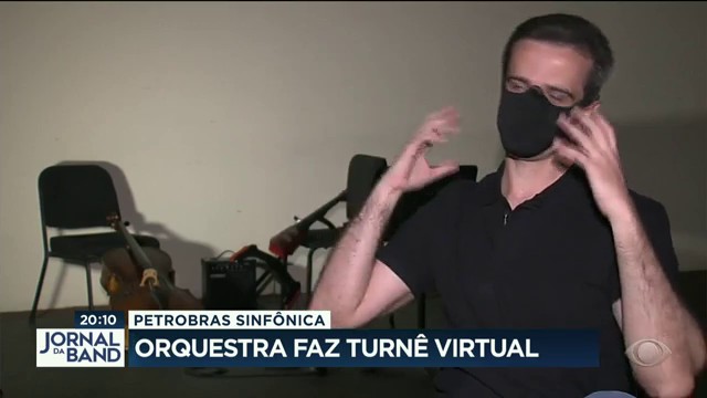 Orquestra sinfônica da Petrobras faz turnê virtual