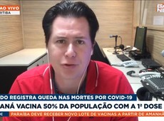Paraná chegou à 50% da população imunizada