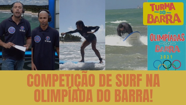 Competição de Surf na Olimpíada do Barra!