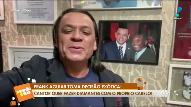 Após implante capilar, Frank Aguiar quer fazer diamantes com próprio ...