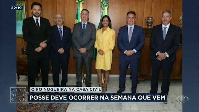 Posse de Ciro Nogueira na Casa Civil deve ser na semana que vem Reprodução TV