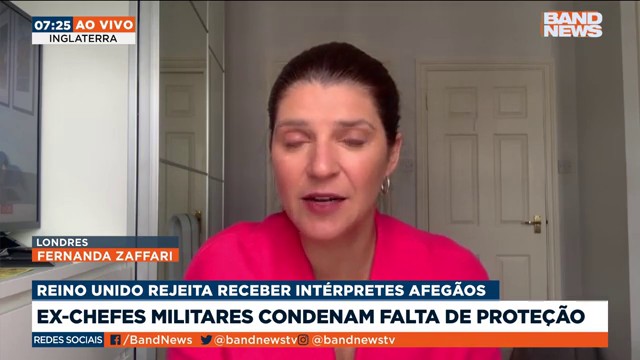 Reino Unido rejeita receber intérpretes afegãos