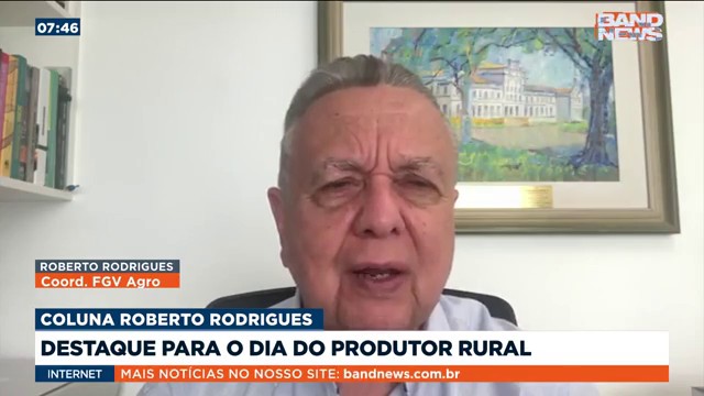 Coluna Roberto Rodrigues: destaque para o dia do produtor rural
