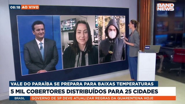 Vale do Paraíba se prepara para baixas temperaturas