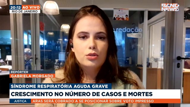 Crescimento no número de casos e mortes de Síndrome Respiratória