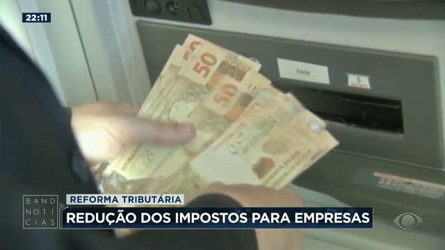 Projeto prevê redução do Imposto de Renda para empresas Reprodução TV