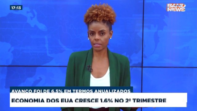 Economia dos EUA cresce 1,6% no 2º trimestre
