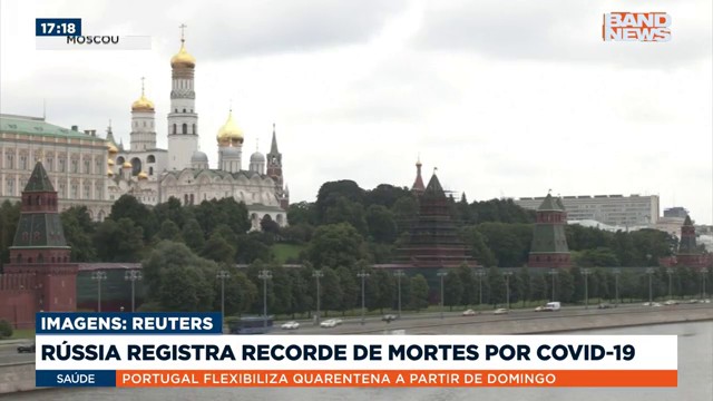 Rússia registra recorde de mortes por Covid-19