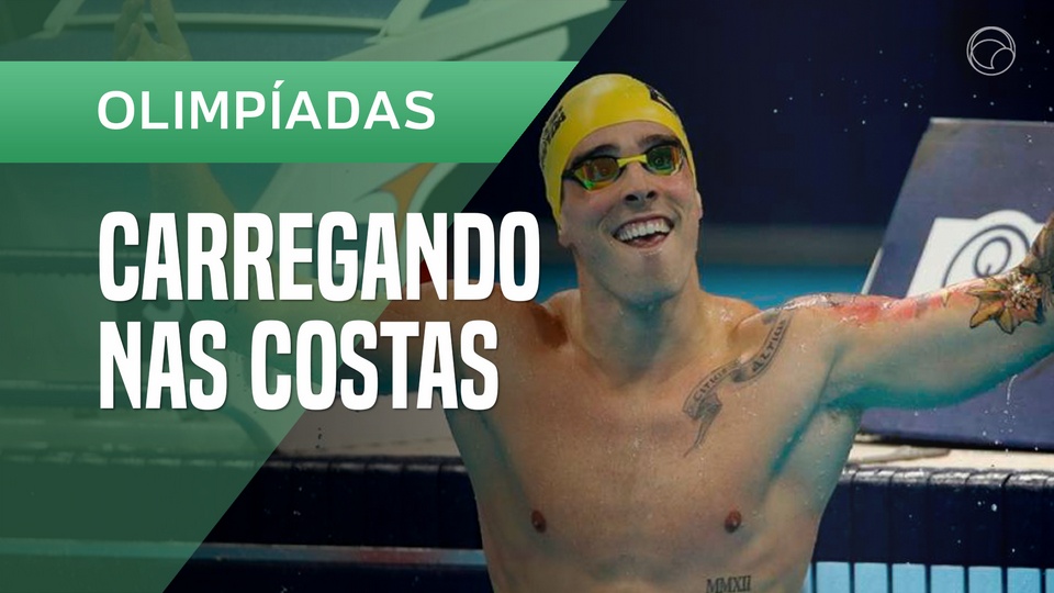 Trajano Pressão sobre o Fratus é enorme, carrega nas costas a natação