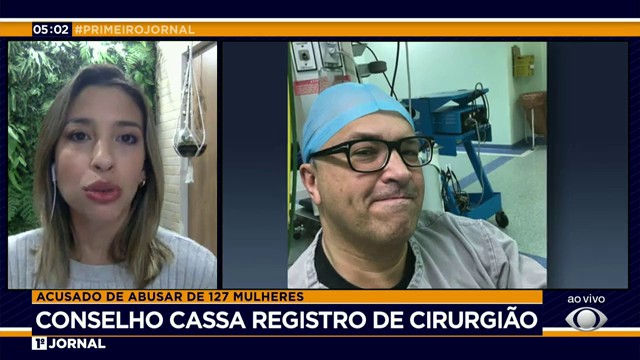 Conselho cassa registro de cirurgião acusado de abuso Reprodução TV