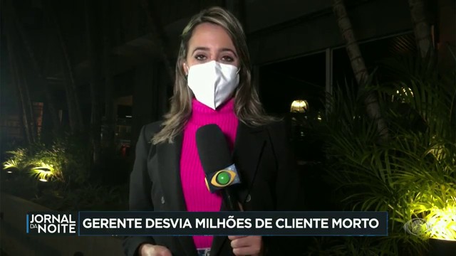 Gerente desvia milhões de cliente morto Reprodução TV