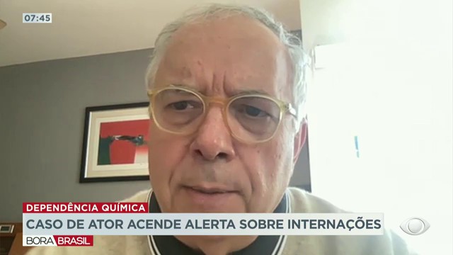 Caso de ator acende alerta sobre internações por dependência química Reprodução TV