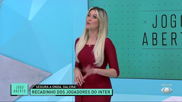 AGUENTA! Renata BRILHA e Taison e Yuri Alberto mandam recado especial Reprodução TV