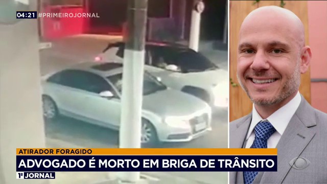 Advogado é morto em briga de trânsito em São Paulo Reprodução TV