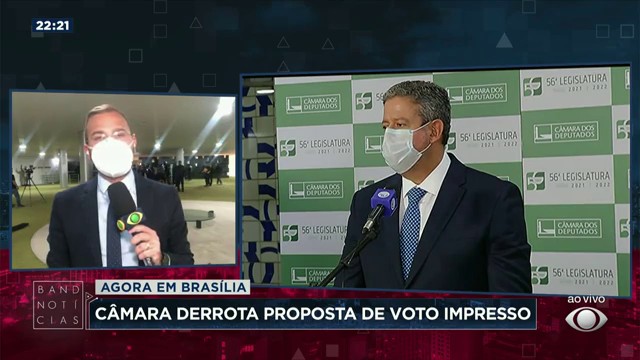 Voto impresso é derrotado na Câmara dos Deputados Reprodução TV