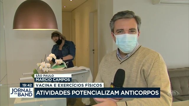 Atividade física potencializa produção de anticorpos após vacina Reprodução TV