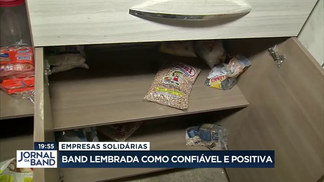 Band está entre as empresas mais solidárias na pandemia.mp4 Reprodução TV