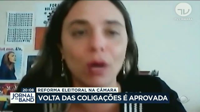 Reforma eleitoral na Câmara: volta das coligações é aprovada Reprodução TV