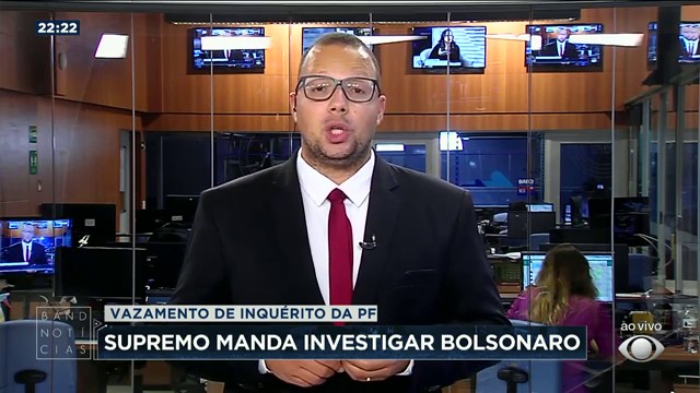 STF autoriza investigação contra Bolsonaro Reprodução TV