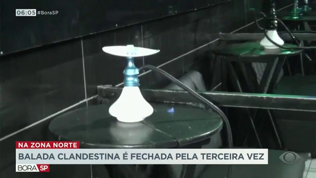 Balada clandestina é fechada pela terceira vez Reprodução TV