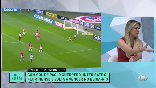 Comemora, Renata! Inter vence o Fluminense e Guerrero volta a marcar Reprodução TV