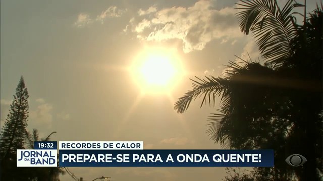 Capitais do Sul e Sudeste vão registrar recorde de calor Reprodução TV