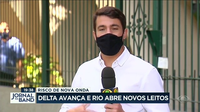 Variante delta avança e Rio abre novos leitos em hospitais Reprodução TV