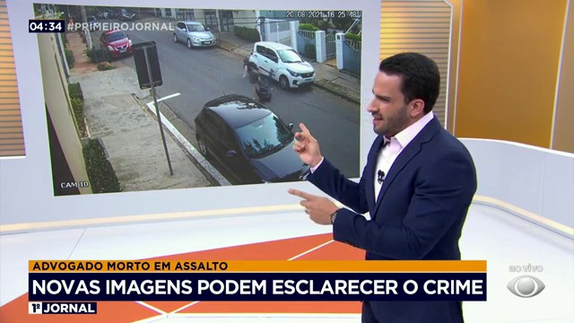 Advogado morto: novas imagens podem ajudar a esclarecer crime Reprodução TV