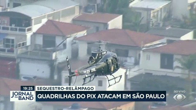 Quadrilha do Pix ataca de novo em São Paulo Reprodução TV