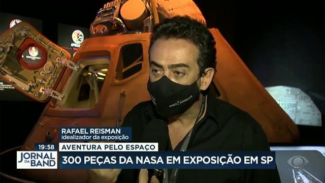 Aventuras pelo Espaço: 300 peças da NASA em exposição em SP Reprodução TV