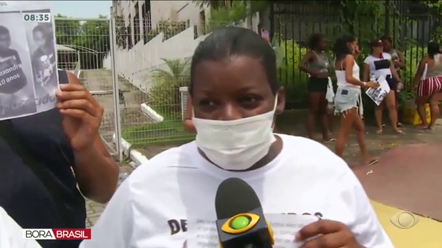 Oito meses sem os meninos desaparecidos em Belford Roxo Reprodução TV