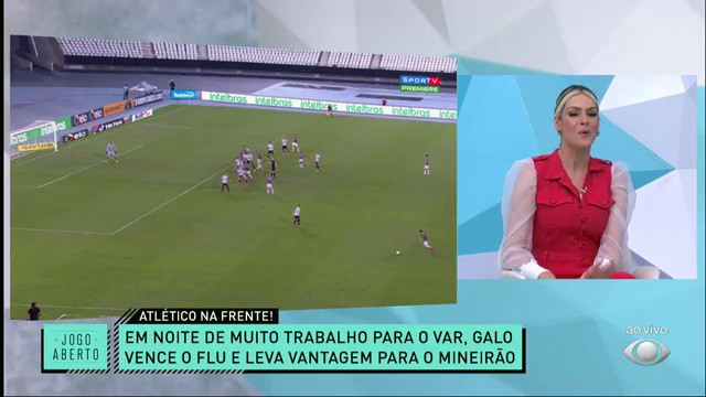 É O GALO DOIDO! Atlético-MG vence o Fluminense na Copa do Brasil Reprodução TV