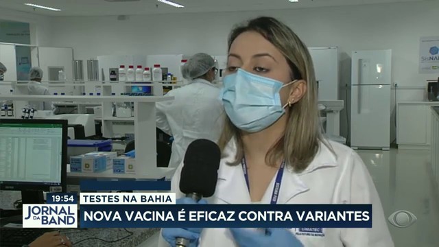 Nova vacina  Reprodução TV