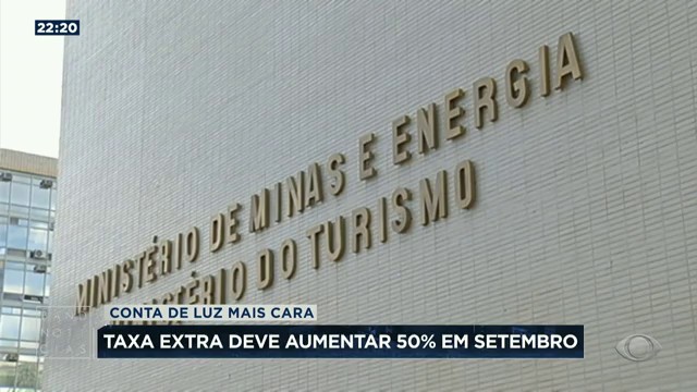 Bandeira vermelha na conta de luz deve aumentar 50% em setembro Reprodução TV