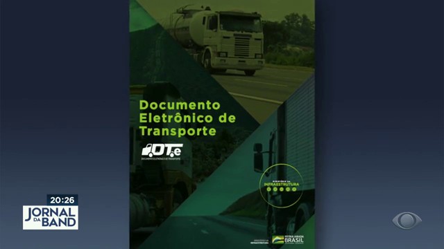 Um novo sistema digital promete facilitar a vida de caminhoneiros Reprodução TV