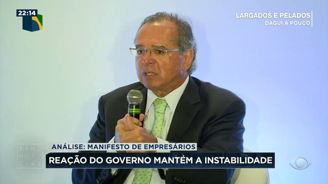 Análise: manifesto do setor empresarial pede harmonia entre poderes Reprodução TV