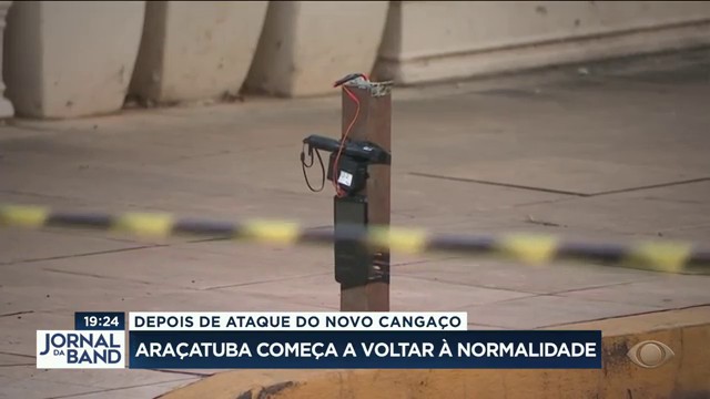 Depois do ataque, Araçatuba começa a voltar à normalidade Reprodução TV