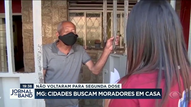 Mais de nove milhões de pessoas não tomaram segunda dose Reprodução TV