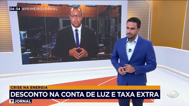 Desconto na conta de luz e taxa extra Reprodução TV