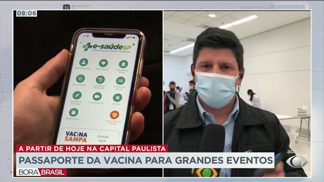 Passaporte da vacina começa a valer para grandes eventos em São Paulo