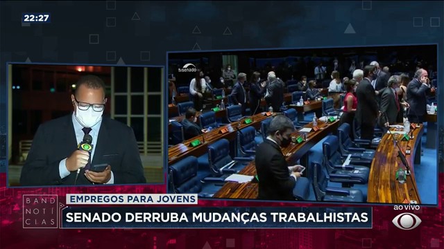 Congresso derruba MP sobre leis trabalhistas e aprova mudanças no IR Reprodução TV