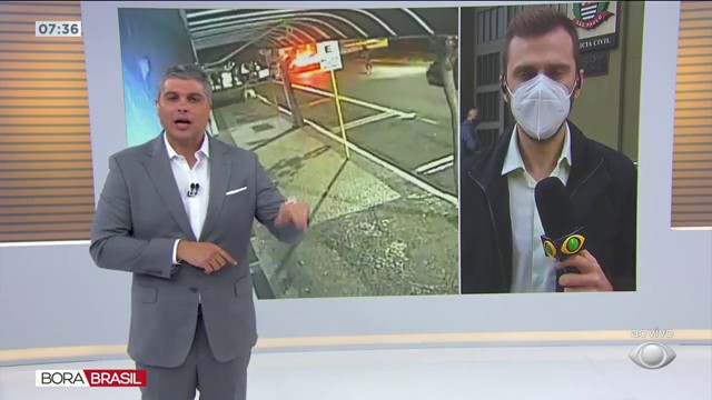 Polícia investiga origem de explosivos em Araçatuba Reprodução TV