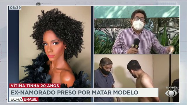 Ex-namorado é preso por matar modelo no Pará Reprodução TV