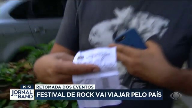 Festival de rock vai viajar pelo país Reprodução TV