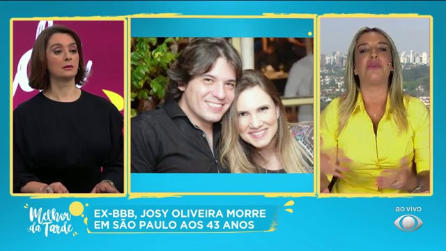 Ex-BBB Josy Oliveira falece aos 43 anos Reprodução TV